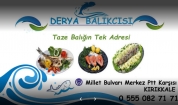 Derya Balıkçısı 0555 082 7171 Kırıkkale de Balıkçı